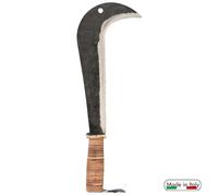 64425 VERDEMAX RONCOLA TIPO ITALIA MANICO IN CUOIO CM. 30