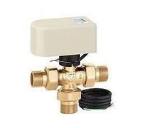644348 1/2? 24V Valvola a sfera a tre vie deviatrice, motorizzata.CALEFFI