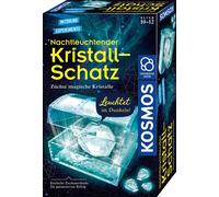 Nachtleuchtender Kristall-Schatz: Experimentierkasten