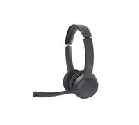 6477146 CUFFIA C/MICROFONO BLUETOOTH 5.3 BK CANC.RUMORE + DISATTIVAZIONE AUDIO