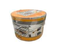 Sika - SikaMultiSeal BT, Alluminio - Nastro sigillante butilico - Rivestito con un foglio di alluminio - Impermeabile - Rotoli da 10m x 100mm