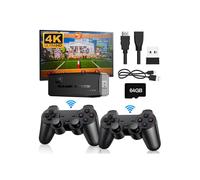 64G 15000+ giochi Console per videogiochi retrò HDMI 4K HD M8 PRO con 2 controller Supporto pulsante fai da te 12 emulatori Plug and Play TV Stick