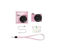 (64g, Pink) Small Digital Camera Mini Video Cam Photography Point Camera Christmas