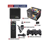 (64g UK Standard 30000 game) G11PRO game console TV set-top box 4K dual system Android wireless dual G11 game console