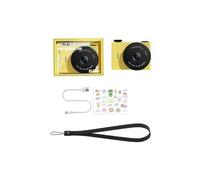 (64g, Yellow) Small Digital Camera Mini Video Cam Photography Point Camera Christmas