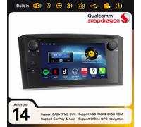 64GB 8-Core Android 14 Autoradio Toyota Avensis T25 Navi DAB+ CarPlay BT5.1 Wifi
