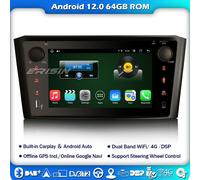 64GB 8-Core Android 14 Navi DAB+CarPlay GPS Autoradio WIFI Toyota Avensis T25
