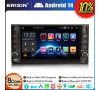 64GB Android 14 Autoradio GPS CarPlay Toyota Corolla RAV4 Vios Vitz Hilux Prado