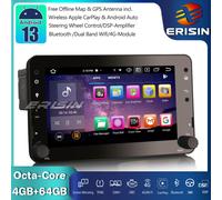64GB Android 14 Autoradio GPS DAB+RDS per Alfa Romeo Spider 159 Sportwagon Brera
