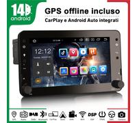 64GB Android 14 Autoradio Navi DSP IPS Carplay Alfa Romeo Spider 159 Sportwagon