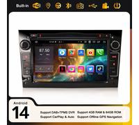 64GB Android 14 Autoradio Navi Opel Astra H Corsa D Combo Zafira Vectra Carplay
