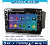 64GB Android 14 Carplay GPS IPS Autoradio Bluetooth WIFI Radio Renault Megane Ⅱ