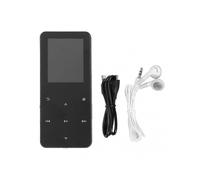 (64GB, Black) MP3 Player Bluetooth 4.2 1.8in Color Screen Touch Key Video Play Portable Music Player with Speaker FM Radio Electronic Book