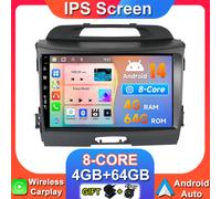 64GB Car Autoradio Per Kia Sportage 3 2010-16 GPS Navi Android 14 Car Play DAB+