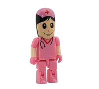 64GB Dottore e infermiera forma USB 2,0 Flash Drive USB Flash unità PenDrive Memorias chiavetta USB USB drive USB Flash disco pollice unità U disco pen drive USB Stick (Rosa)