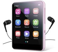 64GB Lettore MP3 con Bluetooth 5.0 Lettore Musicale con Altoparlante HD