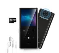 64GB Lettore MP3 Con Bluetooth 5.2, Lettore Musicale Con Altoparlante HD