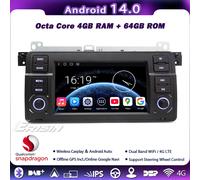 64GB Qualcomm Autoradio CarPlay Navigatore Radio wifi BMW 3er E46 Rover 75 MG ZT