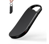 64GB Registratore Vocale Professionale, Clooissr 1536Kbps Registratore Vocale Portatile e Appendibile con Attivazione Vocale, Registratore Audio Digitale per Lezioni, Riunioni, Interviste