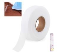 64M x 3CM Nastro Termoadesivo Orlo Svelto per Tessuti, Orlo Nastro Tessuto Fusione Termoadesivo, Nastro Termoadesivo per Tessuti, per Orli di Pantaloni, Jeans, Tende e Abiti