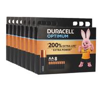 64X Duracell MN1500 AA Mignon Batteria Ottima (8X 8 Pezzi Blister)