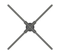 65/80/100 CENTIMETRI 3D Fan WiFi LED Proiettore Ologramma Proiettore Di Immagini Olografiche Fan Pubblicità Macchina Insegne Luce Pubblicità (Size : Type 65)