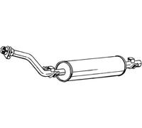 65 CV SILENZIATORE POSTERIORE PER MERCEDES /8 W115 240 D KW 48 CV 65