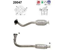 65 KW 88 CV CATALIZZATORE PER Ford Escort VI Cabriolet ALL 1.6 16V XR3i