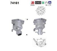 65 KW 88 CV CATALIZZATORE PER Nissan Note E11, NE11 1.4