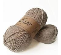 65% lana 35% alpaca, Gocce Flora, 1 o superfine, peso diteggiatura, 4 strati, 1,8 oz 230 yards per gomitolo. 07 Beige