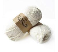 65% lana 35% alpaca, Gocce Flora, 1 o superfine, peso diteggiatura, 4 strati, 1,8 oz 230 yards per gomitolo. 01 Bianco sporco