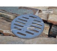 Griglia angolare camino stufa per camino ruggine per cenere griglia in ghisa ...