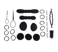 65 PC FAFFICI DONNA Magic Hair Twist Styling Accessori per farina per panini Kit di strumenti per treccia