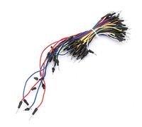 65 pezzi multicolori senza saldatura flessibile breadboard Jumper Wire Connector kit cavi di prova per prototipazione elettronica e progetti fai da te misto 10,5 cm 14 cm 18,5 cm