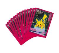 65 Proteggi Carte Standard Pikachu Neon Charge (EN)
