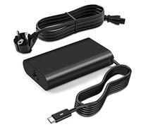 65 W Caricabatterie Dell USB-C per Dell Latitude 7390 5285 5290 5420 5490 5520 5400 5410 5590 7390-2in1, Dell XPS 13 12 15 9250 93650 9360 95370 DAS 65NM190 Tipo C Adattatore