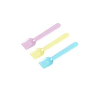 650 Cucchiaini palette da gelato PLA compostabile colorati 10cm