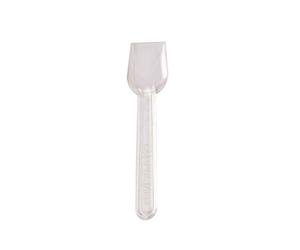 650 Cucchiaini palette da gelato PLA compostabile trasparente 10cm