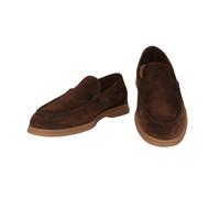 €650 Fiori Di Lusso Brown Suede Loafers - (FL911241)