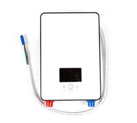 6500 W, scaldabagno elettrico ad acqua calda 220 V, set doccia digitale con kit doccia da 30 a 55 °C, riscaldamento istantaneo, senza serbatoio, regolazione costante della temperatura per cucina e