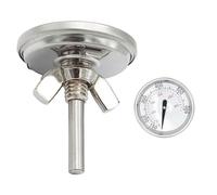 65040 7581 Grill Termometro Per Weber Acciaio Inox BBQ Temp Gauge 45MM
