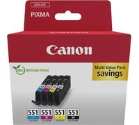 Canon - Kit Cartucce Cli-551 C/m/y/bk Multi Sec-colore Canon