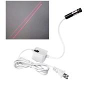 650nm Macchina per Cucire Luce Laser Linea Croce Punto Localizzatore Laser Rosso Interruttore + Elettromagnete (Line)