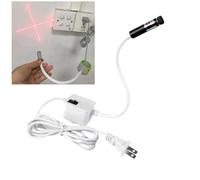 650nm Macchina per Cucire Luce Laser Linea Croce Punto Localizzatore Laser Rosso Interruttore + Elettromagnete (Cross)