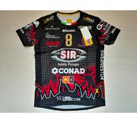 6513 MIKASA RUSSELL 8 SIR SAFETY PERUGIA VOLLEY CLUB MAGLIA UOMO PALLAVOLO 2017