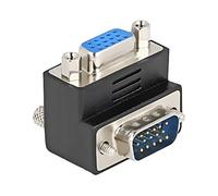 DELOCK 65171 - Adattatore VGA, da maschio VGA a femmina VGA, angolato a destra