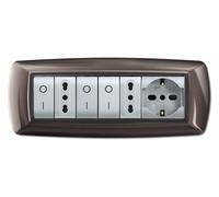 6518 Q.TA' 1 PLACCA LIFE LIVING PLAST ALLUMINIO NOTTE 7P