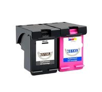 651xl Sostituzione della cartuccia a inchiostro Compatibile con 651 XL 651 funziona con il vantaggio di inchiostro Deskjet 5575 5645 OfficeJet 202 202c 252 252c Stampanti(1 set)
