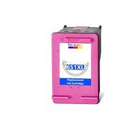 651xl Sostituzione della cartuccia a inchiostro Compatibile con 651 XL 651 funziona con il vantaggio di inchiostro Deskjet 5575 5645 OfficeJet 202 202c 252 252c Stampanti(Color)