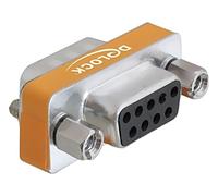 65255 Adattatore D-Sub 9pin Femmina,D-Sub 9pin Maschio null-modem DELOCK